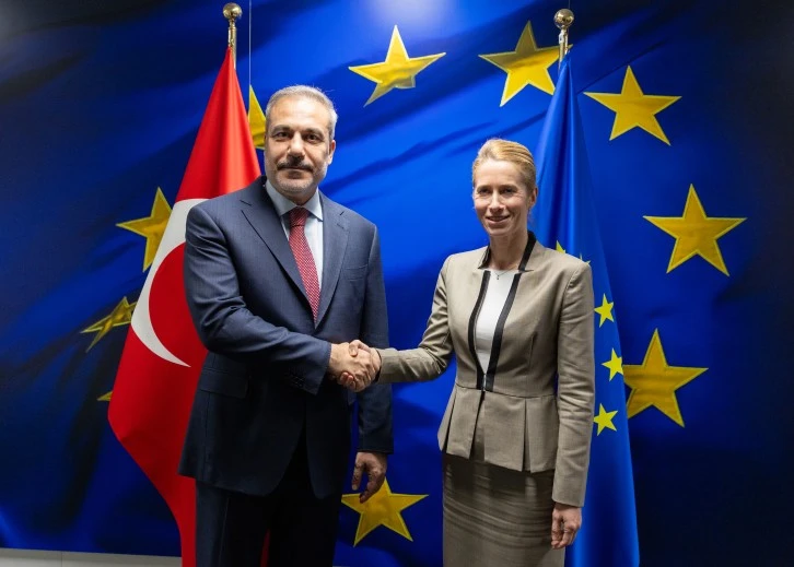 Fidan, AB Dış İlişkiler ve Güvenlik Politikası Yüksek Temsilcisi Kallas ile görüştü
