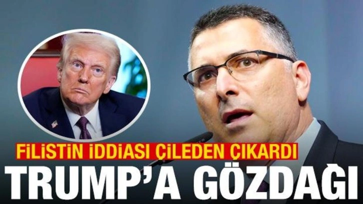 Filistin iddiası Tel Aviv'i kızdırdı! İsrailli Bakan'dan Trump'a gözdağı