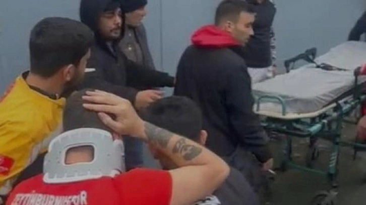 Futbol ter&ouml;r&uuml; İstanbul'da kendisini g&ouml;sterdi! Futbolcular hastanelik oldu