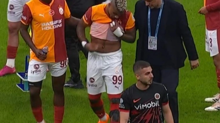 Galatasaray'da şok sakatlık! 14. dakikada oyundan çıktı