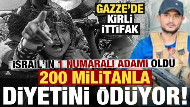 Gazze'de kirli ittifak! İsrail'in adamı oldu, 200 militanla diyet ödüyor...
