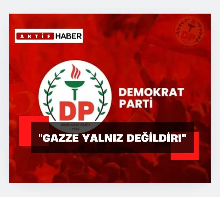 “Gazze yalnız değildir!