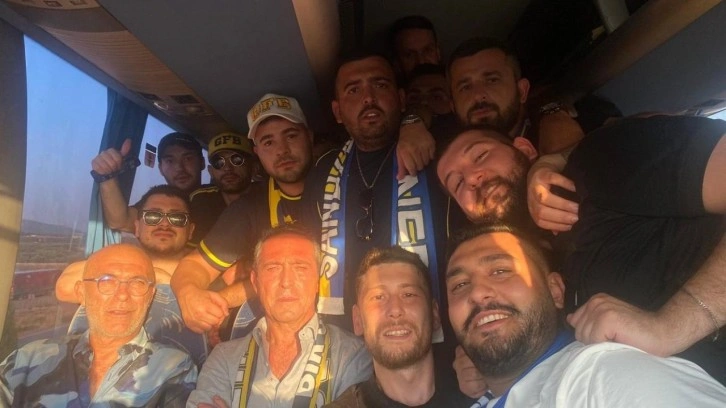 Geçen sezon olaylar yaşanmıştı! Ali Koç deplasman otobüsünde