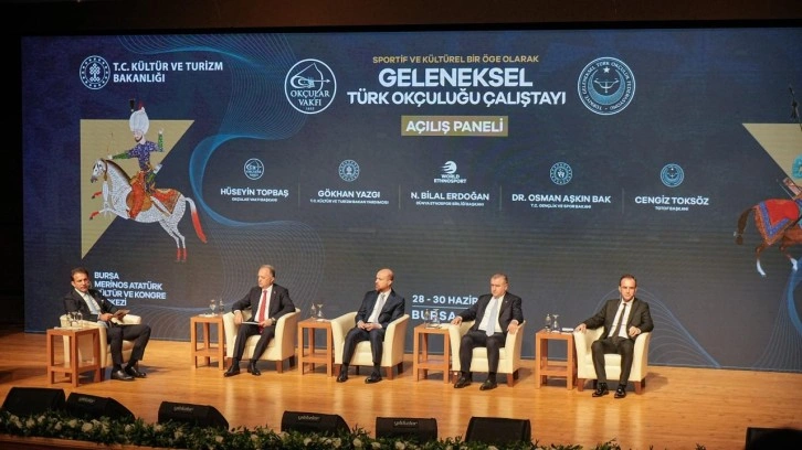 'Geleneksel Türk Okçuluğu Çalıştayı' Bursa'da düzenlendi