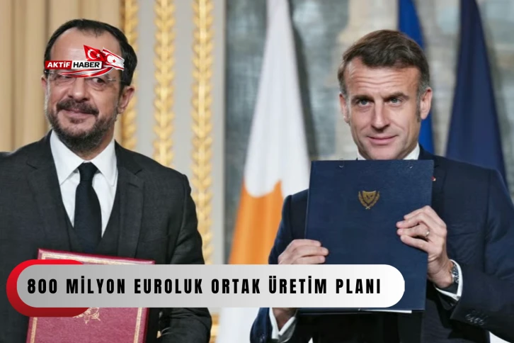 G&uuml;ney Kıbrıs ile Fransa&rsquo;dan SAFE programı aracılığıyla ortak &uuml;retim