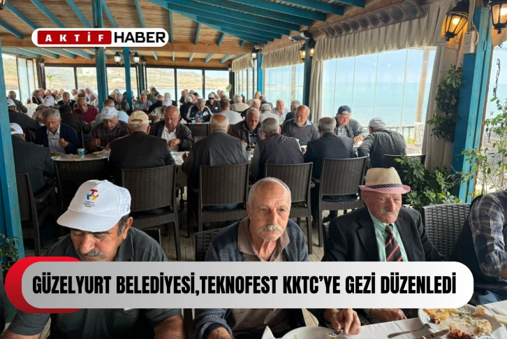 Güzelyurt Belediyesi, TEKNOFEST KKTC'ye gezi düzenledi