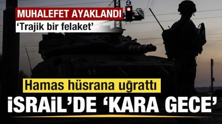Hamas hüsrana uğrattı! İsrail'de 'Kara gece' Muhalefet ayaklandı: Felaket...