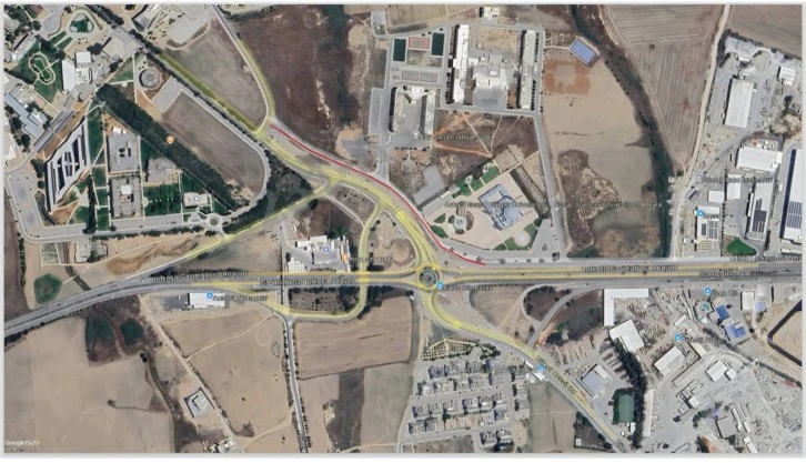  Haspolat’ta yol çalışması...