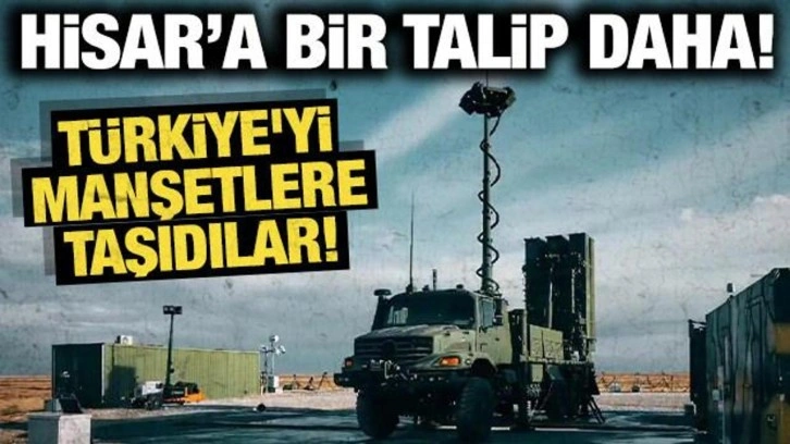 HİSAR'a bir talip daha &ccedil;ıktı: T&uuml;rkiye'yi manşetlere taşıdılar!
