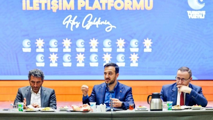 İletişim platformu derneğinden AK Parti İstanbul İl Başkanlığı'na ziyaret