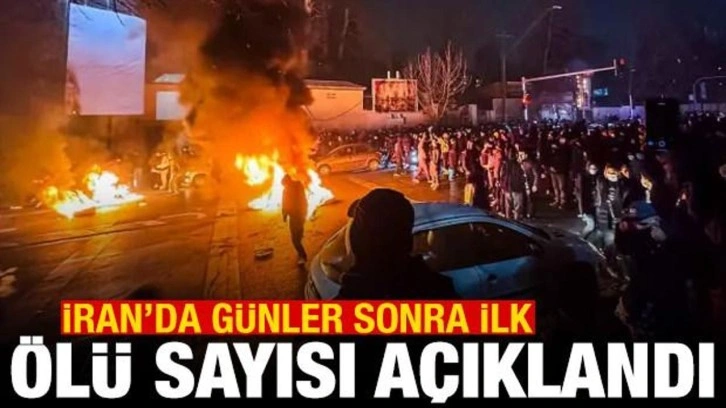 İran'da g&uuml;nler sonra ilk! &Ouml;l&uuml; sayısı a&ccedil;ıklandı