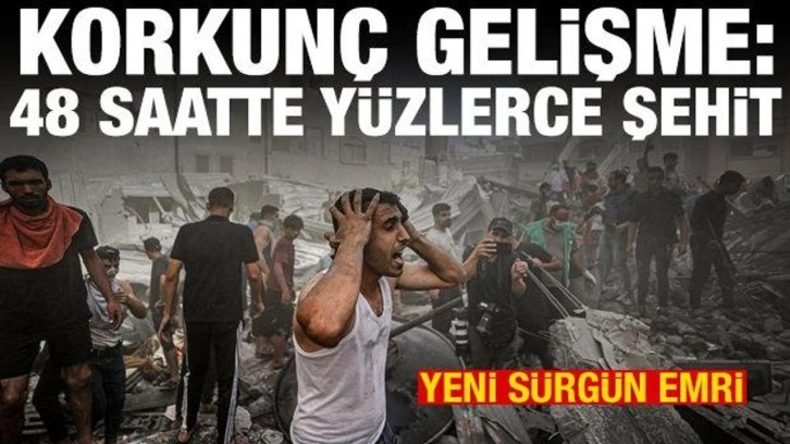 İsrail'den 48 saatte 26 katliam! Yüzlerce şehit var