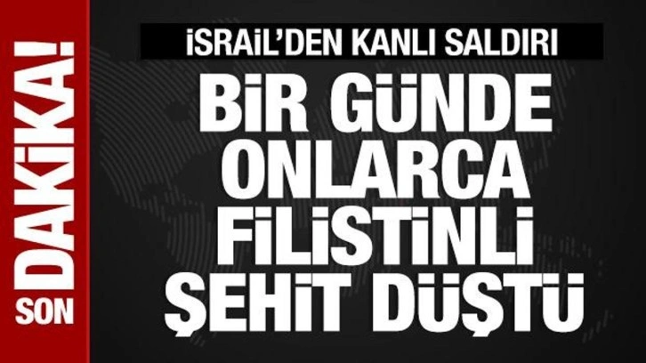 İsrail'den kanlı saldırı: 130 Filistinli şehit düştü