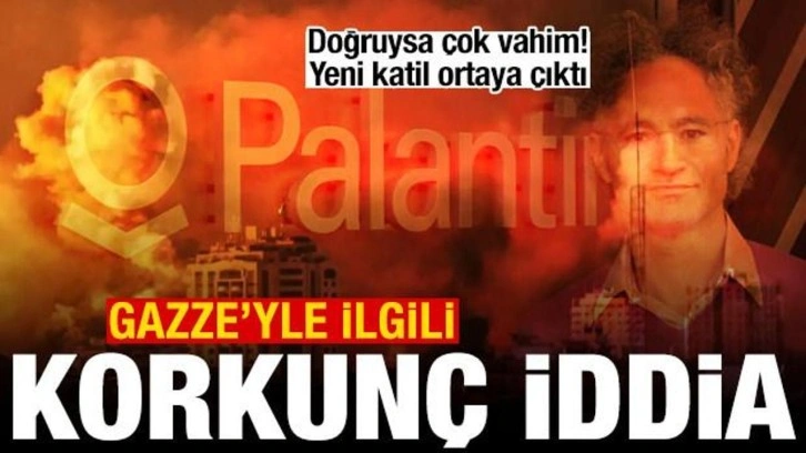 İsrail, Gazze ve Hizbullah'ı Palantir'le vurmuş