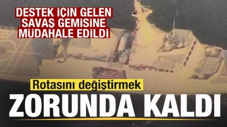 İsrail-İran savaşında sıcak gelişme! Destek için gelen savaş gemisine müdahale edildi