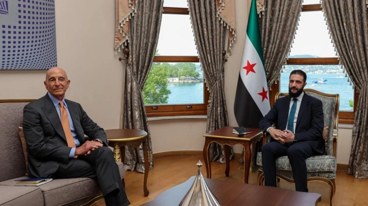 İstanbul'da kritik temas: Şara, Barrack’ı kabul etti