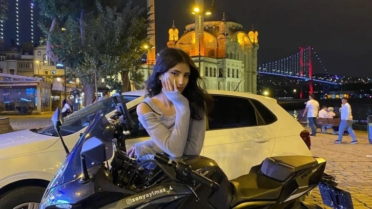 İşte motor sürücüsü Saniye'nin öldüğü kaza anı