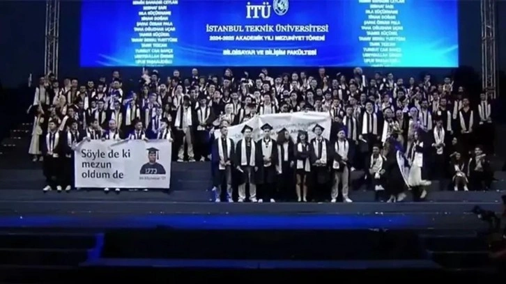İTÜ'den mezuniyet töreninde yaşananlara skandala ilişkin açıklama
