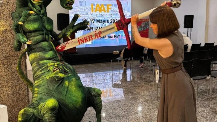 İYİ Partili Murat Katfar’ın Lütfi Kırdar'daki skandal heykeliyle ilgili harekete geçildi!