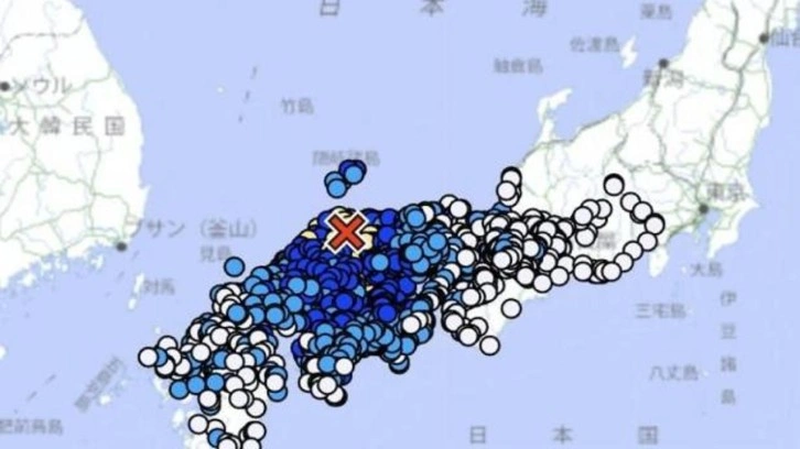 Japonya&rsquo;da şiddetli deprem