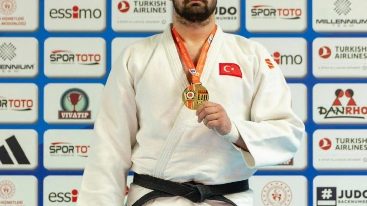 Judoda milli gurur! 528 sporcunun arasından Avrupa Şampiyonu oldu