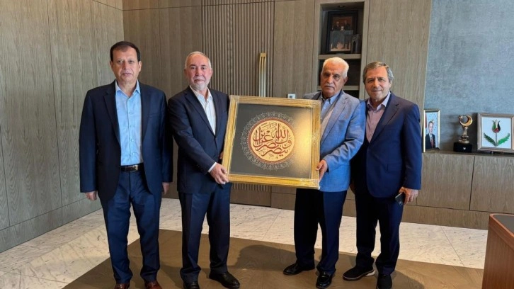 Kanal7 Yönetiminde Burhaneddin Tanyeri’ne ‘hayırlı olsun’ ziyareti