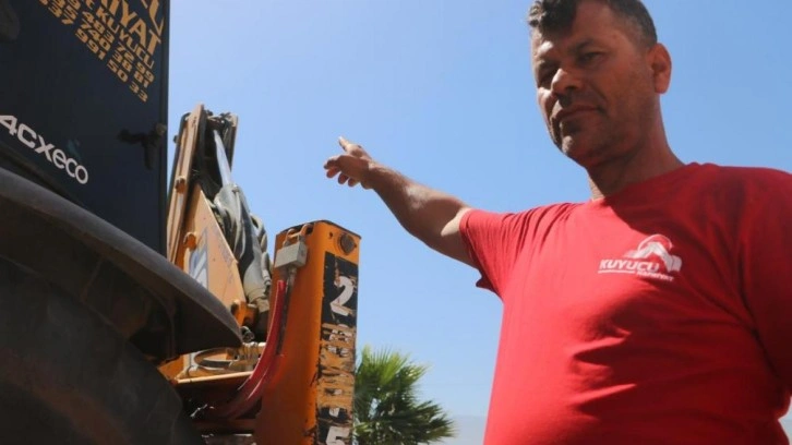 Kepçesini 17 gündür çalıştırmıyor! 150 bin TL zararı göze aldı