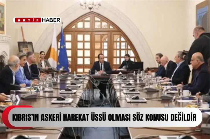  ''Kıbrıs olarak bütün bunların dışında kalmak zorundayız” 
