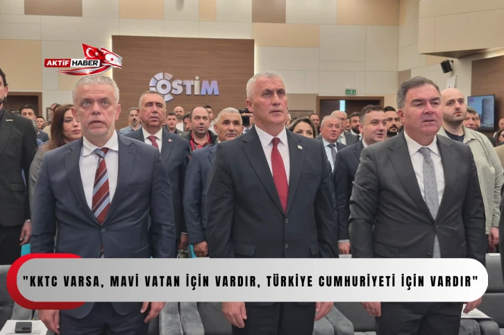 KKTC Ekonomi ve Enerji Bakanı Amcaoğlu: "Kuzey Kıbrıs T&uuml;rk Cumhuriyeti varsa, Mavi Vatan i&ccedil;in vardır, T&uuml;rkiye Cumhuriyeti i&ccedil;in vardır"