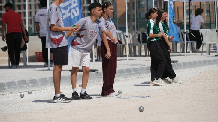 Konya Büyükşehir, Bocce turnuvasına ev sahipliği yaptı