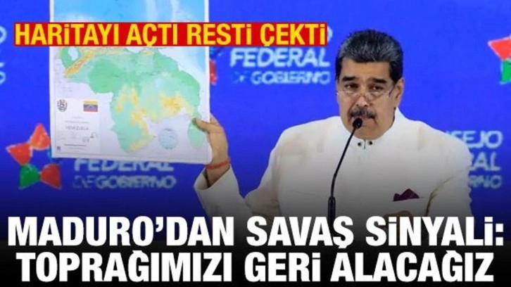 Maduro: Esequibo'yu geri alacağız