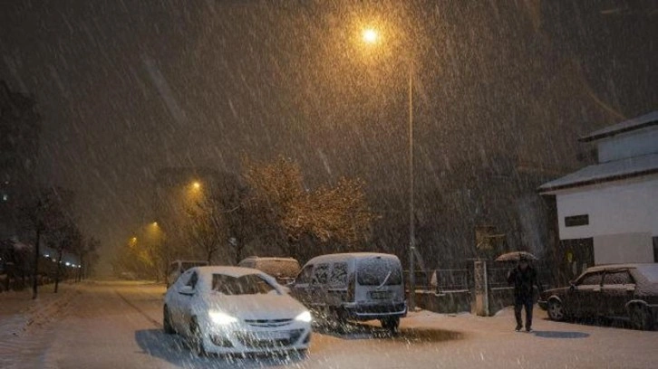 Malatya'da kar yağışı etkili oldu