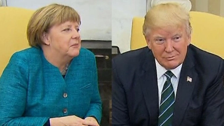 Merkel'den Trump'a "ilgi delisi" göndermesi