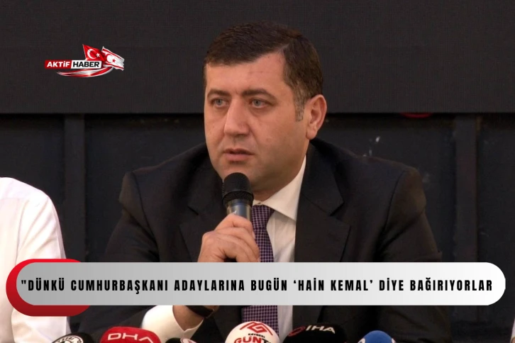MHP&rsquo;li Ersoy: "D&uuml;nk&uuml; Cumhurbaşkanı adaylarına bug&uuml;n &lsquo;hain Kemal&rsquo; diye bağırıyorlar"