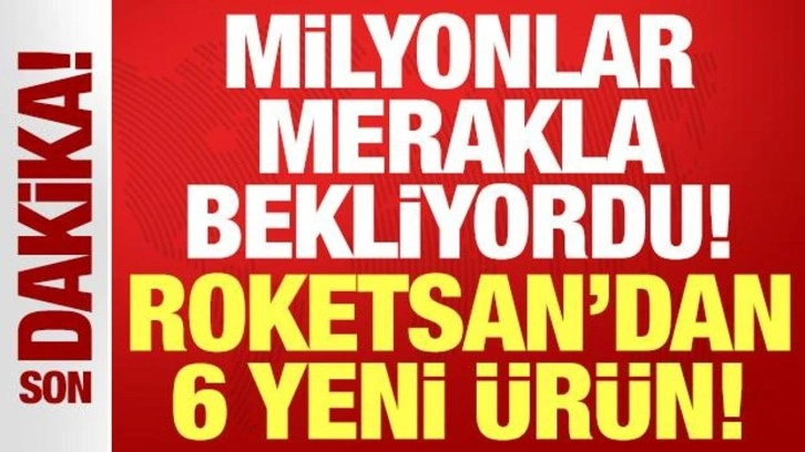 Milyonlar merakla bekliyordu: Roketsan'dan 6 yeni ürün...