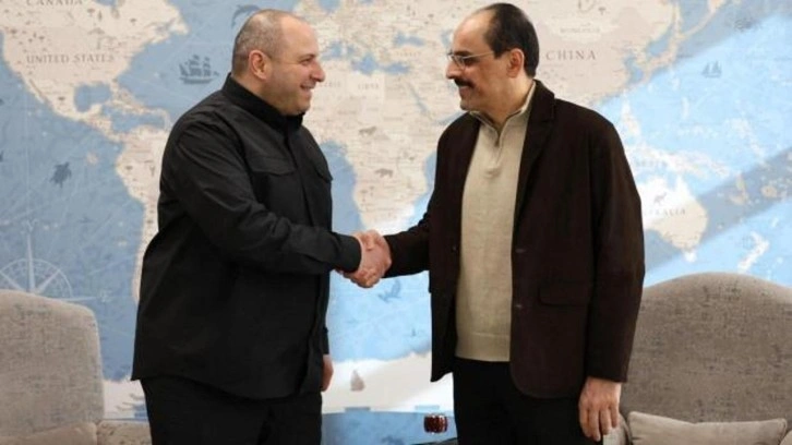 MİT Başkanı İbrahim Kalın, Rustem Umerov ile g&ouml;r&uuml;şt&uuml;