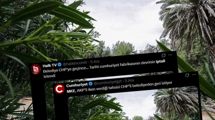 'MKE'nin Antalya Pil Fabrikası arazisinin devri' haberleri hakkında DMM'den açık