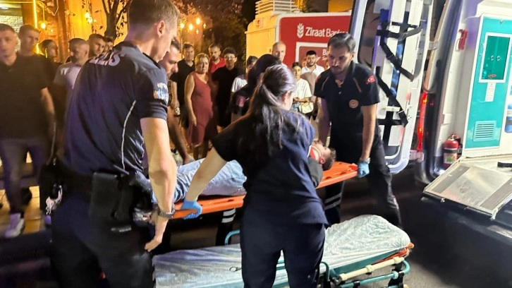 Motosiklet kazasında kask hayat kurtardı