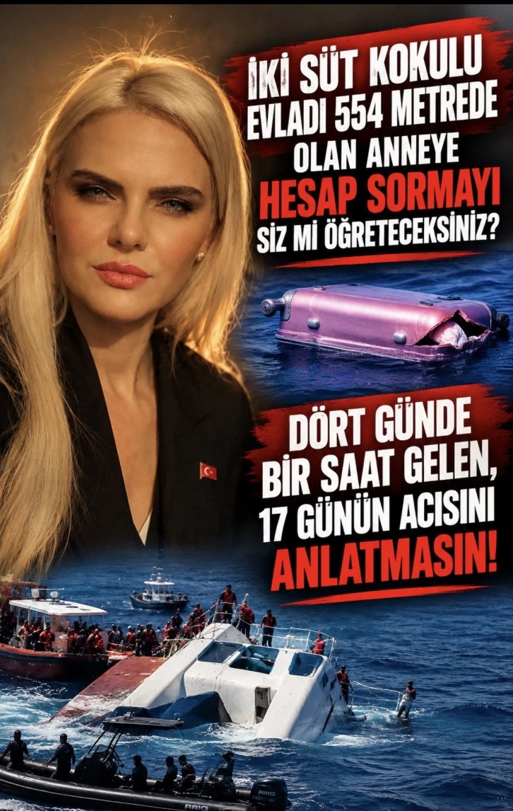 ACILARLA SİYASET YAPILMAZ...