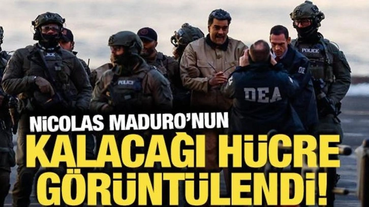 Nicolas Maduro'nun kalacağı h&uuml;cre g&ouml;r&uuml;nt&uuml;lendi!