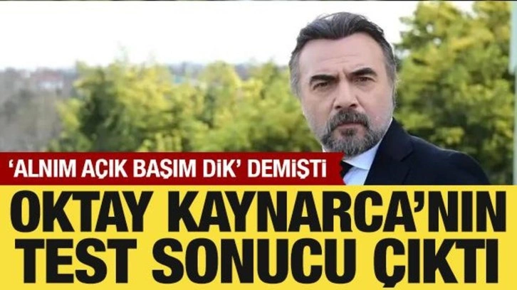 Oktay Kaynarca'nın uyuşturucu testi negatif &ccedil;ıktı