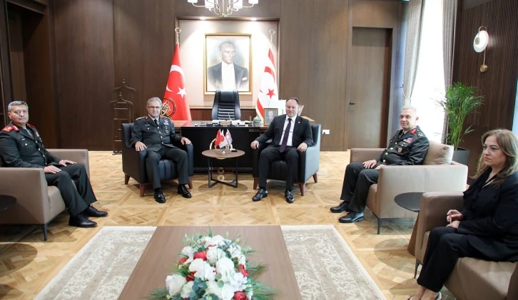 Öztürkler, Kara Kuvvetleri Komutanı Orgeneral Tokel'i kabul etti