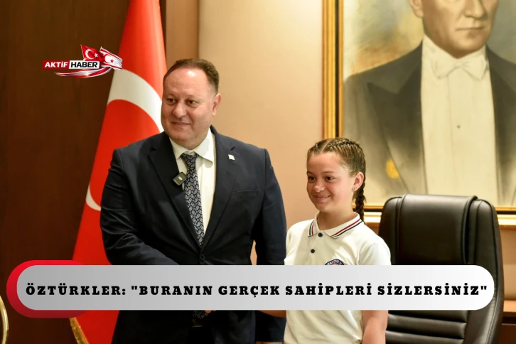 &Ouml;zt&uuml;rkler, makamını Şht. Yal&ccedil;ın İlkokulu &ouml;ğrencisi Rana Dalay'a devretti