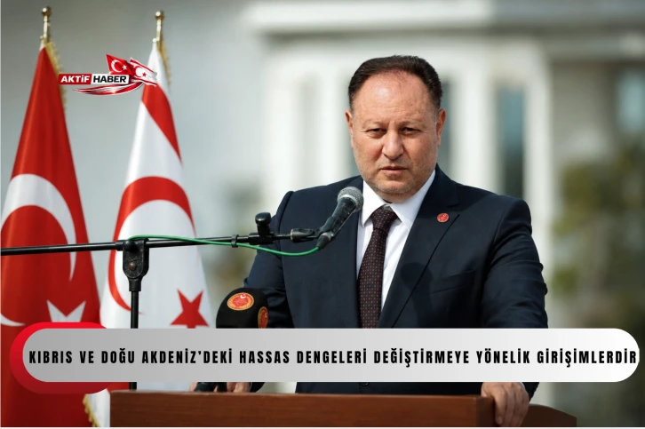  &Ouml;zt&uuml;rkler: "GKRY'nin silahlanma faaliyetleri ile askeri iş birlikleri Kıbrıs ve Doğu Akdeniz&rsquo;deki dengeleri değiştirmeye y&ouml;neliktir"