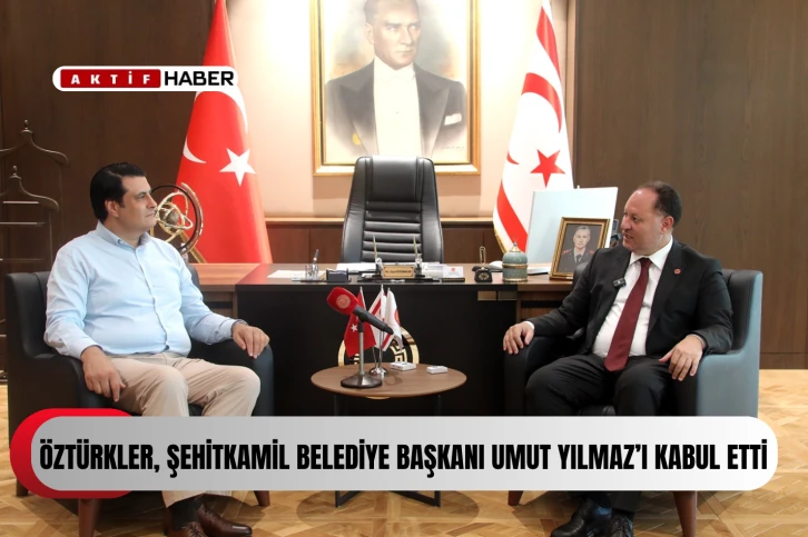  Öztürkler, Şehitkamil Belediye Başkanı Umut Yılmaz’ı kabul etti