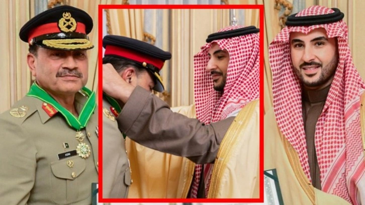 Pakistanlı komutana "Kral Abd&uuml;laziz Madalyası" verildi