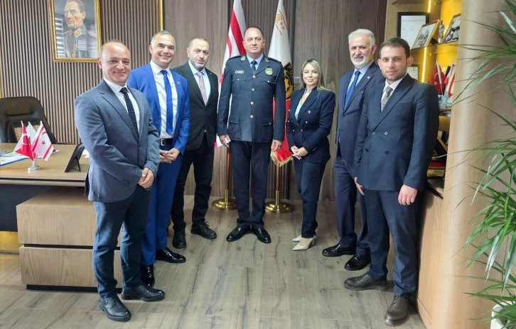  Polis Genel Müdürü Adalıer Dış Basın Birliği’ni kabul etti