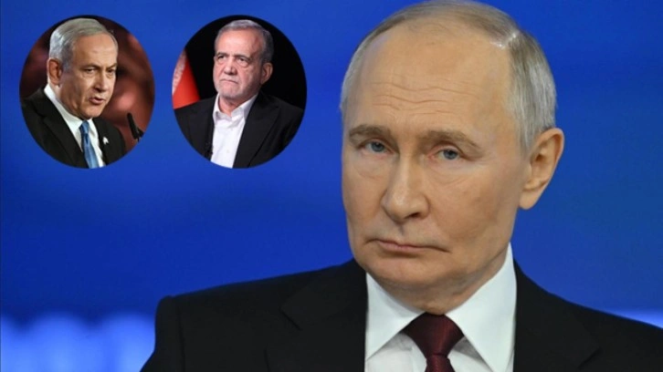 Putin, Pezeşkiyan ve Netanyahu ile görüştü