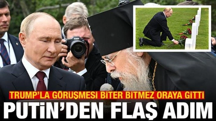 Putin, Trump'la görüşmesi biter bitmez oraya gitti