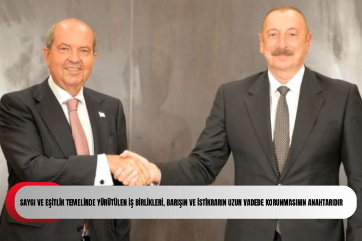 "Azerbaycan ile Ermenistan arasındaki barış deklarasyonunun bölgesel barış ve refaha zemin hazırlamasını dilerim"